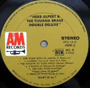 Double LP - Herb Alpert & The Tijuana Brass - Double Deluxe - OBI and Poster.