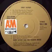 LP - Herb Alpert & The Tijuana Brass - Early Alpert