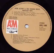 LP - Herb Alpert & The Tijuana Brass - Greatest Hits (Sixteen Great Titles) - Gatefold