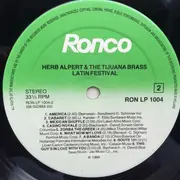 LP - Herb Alpert & The Tijuana Brass - Latin Festival