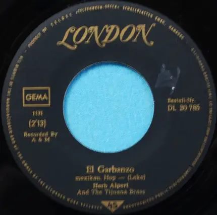 Herb Alpert & The Tijuana Brass - Mae / El Garbanzo