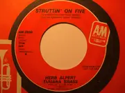 7inch Vinyl Single - Herb Alpert & The Tijuana Brass - Struttin' On Five