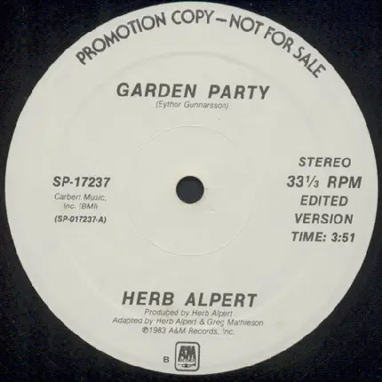 Herb Alpert - Garden Party
