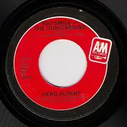 7inch Vinyl Single - Herb Alpert - Manhattan Melody / You Smile - The Song Begins