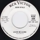 7inch Vinyl Single - Herb Ryals - Leave Me Alone / Like The Falling Rain