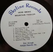 LP - Herb Smoke With The North Mountain Ramblers - Mountain Fiddler