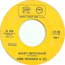 7inch Vinyl Single - Herbert Newman - Alice's Restaurant