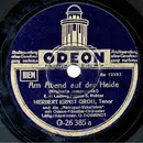 Schellack - Herbert Ernst Groh - Am Abend Auf Der Heide / Melodia