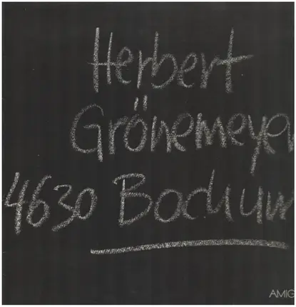 Herbert Groenemeyer - 4630 Bochum