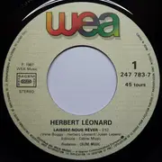 7inch Vinyl Single - Herbert Léonard - Laissez-Nous Rêver