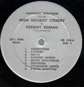 LP - Herbert Reiman - Remember Us Unto Life