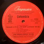 LP - Herbert von Karajan - Wolfgang Amadeus Mozart - Serenade in G-dur ('Eine kleine Nachtmusik') KV 525, Ave Verum Corpus KV 618 / Symphonie Nr.29 in A-dur KV 201