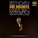LP - Herbert von Karajan , Berliner Philharmoniker , Ludwig van Beethoven - Die Neunte - Gatefold