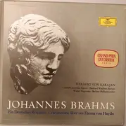 LP-Box - Herbert von Karajan , Berliner Philharmoniker , Wiener Singverein , Gundula Janowitz , Eberhard Wäc - Johannes Brahms: Ein Deutsches Requiem - Variationen Über Ein Thema von Haydn - Hardcover Box