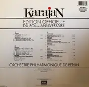 Double LP - Herbert von Karajan , Berliner Philharmoniker - Edition Officielle Du 80ème Anniversaire