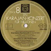 LP - Herbert von Karajan , Berliner Philharmoniker - Ein Karajan Konzert Für Millionen