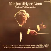 LP - Herbert von Karajan Dirigent Giuseppe Verdi - Berliner Philharmoniker - Karajan Dirigent Verdi (Ouvertüren Und Vorspiele)