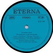 LP - Herbert von Karajan Dirigent Giuseppe Verdi - Berliner Philharmoniker - Karajan Dirigent Verdi (Ouvertüren Und Vorspiele)