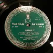 LP - Wagner / Nicolai / Mendelssohn - Karajan Conducts Overtures