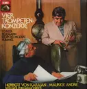 LP - Herbert von Karajan, Maurice Andre, Berliner Philharmoniker - Vier Trompeten-Konzerte