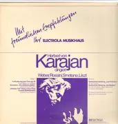 LP - Herbert Von Karajan, Berliner Philharmoniker, Philharmonia Orchestra London - Herbert Von Karajan Dirigiert Weber, Rossini, Smetana, Liszt