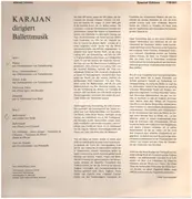 LP - Herbert von Karajan - Karajan dirigiert Balletmusik