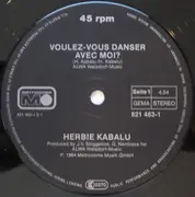 12inch Vinyl Single - Herbie Kabalu - Voulez-Vous Danser Avec Moi?
