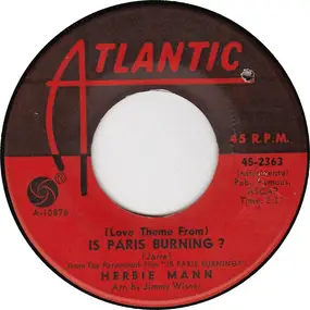 Herbie Mann - Is Paris Burning ? / Happy Brass