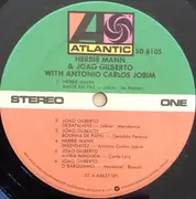 LP - Herbie Mann & João Gilberto - Herbie Mann & Joao Gilberto With Antonio Carlos Jobim - Green/Orange Labels