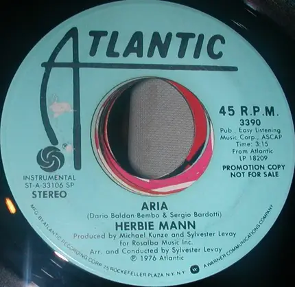 Herbie Mann - Aria