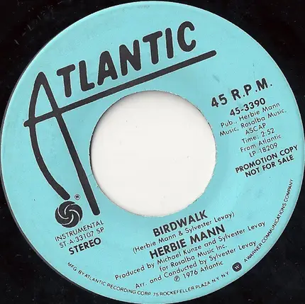 Herbie Mann - Birdwalk