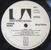 LP - Herbie Mann - Brazil Blues