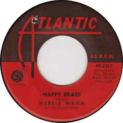 Herbie Mann - Is Paris Burning ? / Happy Brass
