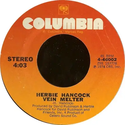 Herbie Hancock - Chameleon / Vein Melter