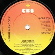 7'' - Herbie Hancock - You Bet Your Love / Knee Deep