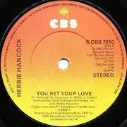 7'' - Herbie Hancock - You Bet Your Love / Knee Deep