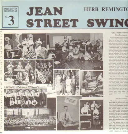 Herb Remington - Steel Guitar Record Club Number 3: Jean Street Swing