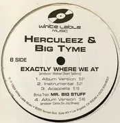 12inch Vinyl Single - Herculeez & Big Tyme - Hollywood / Exactly Where We At