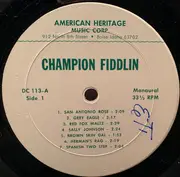 LP - Herman Johnson - Champion Fiddlin - Mono