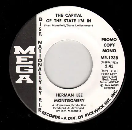 Herman Lee Montgomery - The Capital Of The State I'm In