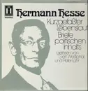 LP - Herman Hesse - Kurzgefasster Lebenslauf, Briefe Politischen Inhalts