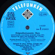 LP - Hermann Baumann - Original Instruments: Horn