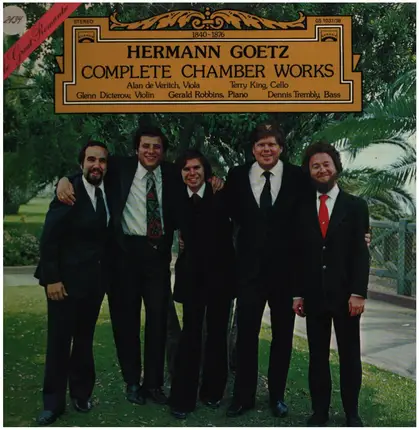 Hermann Goetz - Complete Chamber Works
