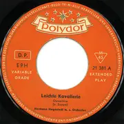 7inch Vinyl Single - Hermann Hagestedt Mit Seinem Orchester - Leichte Kavallerie / Die Schöne Galathée (Ouvertüren)