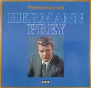 Double LP - Beethoven / Bach / Liszt a.o. - Hermann Prey - Portrait In Gold - Hardcover Box