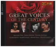 Double CD - Hermann Prey, Diana Damrau a.o. - Great Voices of the Century