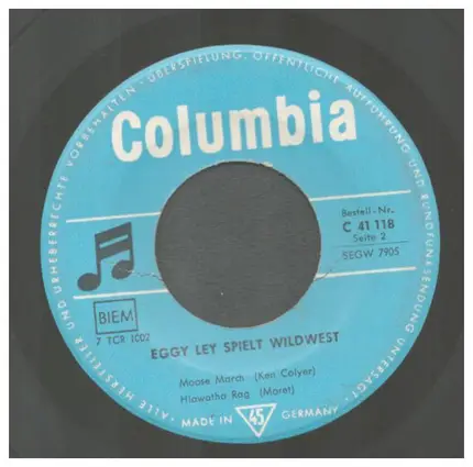Hermann Prey - Eggy Ley Spielt Wildwest/Eggy Ley Spielt Wildwest