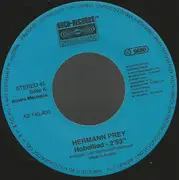 7inch Vinyl Single - Hermann Prey - Hobellied