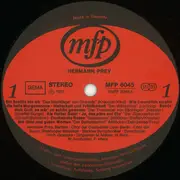 LP - Hermann Prey - Hermann Prey Singt Musicals