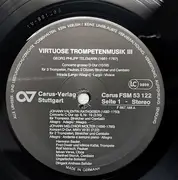 LP - Hermann Sauter - Virtuose Trompeten-musik III
